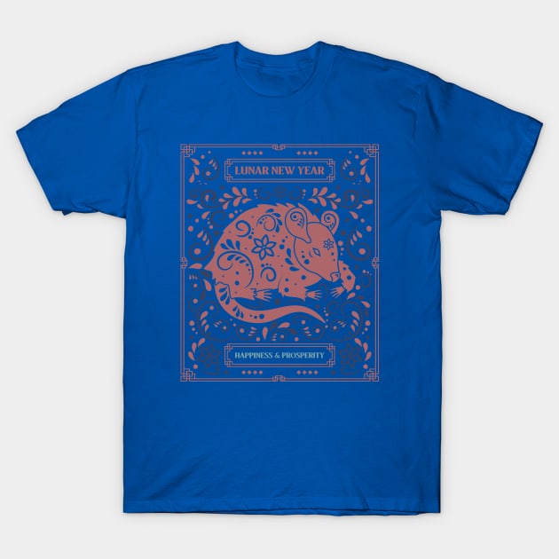 Year of The Rat Chinese New Year Rats T-Shirt by Tip Top Tee's
